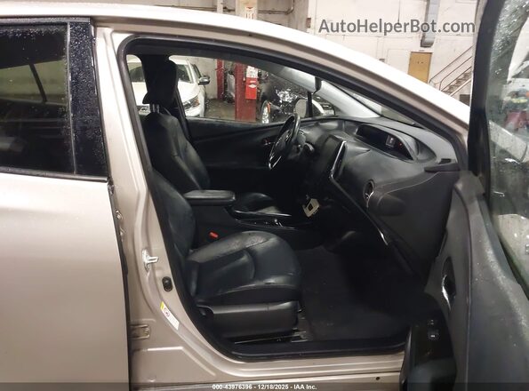 JTDKARFP2J3071554 2018 TOYOTA PRIUS PRIME Gray Widok wnętrza z przodu