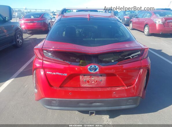JTDKARFP4H3009633 2017 TOYOTA PRIUS PRIME Красный 