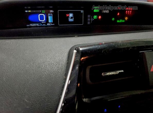 JTDKARFU6K3070916 2019 TOYOTA PRIUS Red 