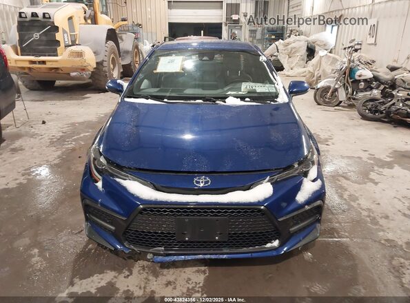 JTDS4MCE4NJ084496 2022 TOYOTA LL Blue Vista del cuadro de instrumentos