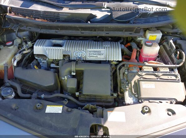 JTDZN3EU5GJ050029 2016 TOYOTA PRIUS V Gray 
