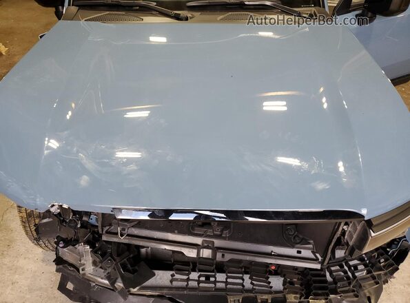 JTEABFAJ9RK010998 2024 TOYOTA LAND Blue Widok komory silnika