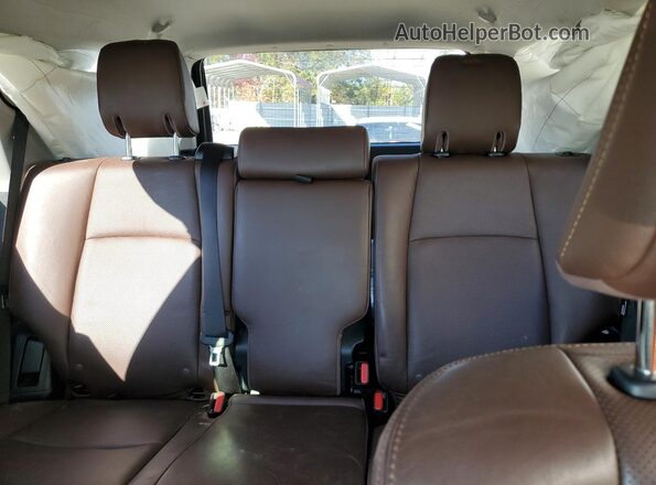 JTEBU5JR8L5777701 2020 TOYOTA 4RUNNER Black Вид задніх сидінь