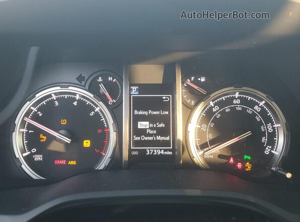 JTEDU5JR4P5279476 2023 TOYOTA LIMITED Gray Widok zestawu wskaźników