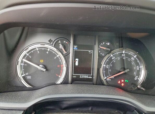 JTEDU5JR9R5310966 2024 TOYOTA LIMITED Черный Вид щитка приборов