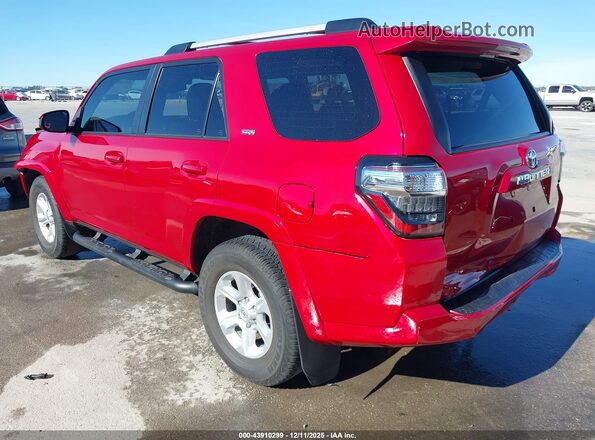JTEEU5JR2N5264492 2022 TOYOTA 4RUNNER Red უკანა მარცხენა
