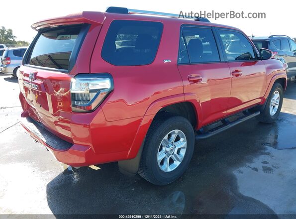 JTEEU5JR2N5264492 2022 TOYOTA 4RUNNER Red უკანა მარჯვენა
