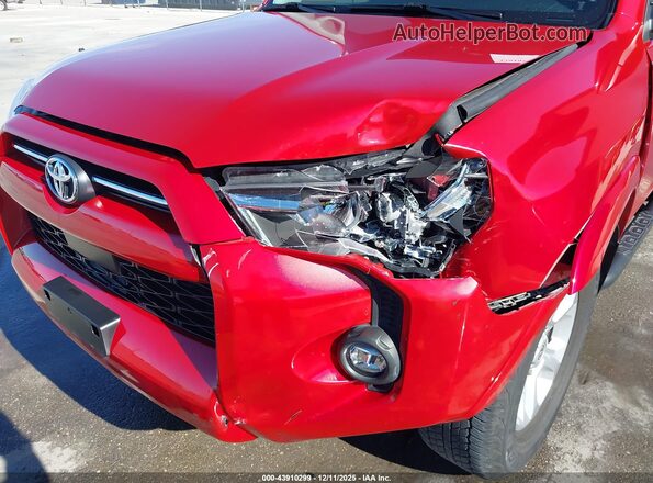 JTEEU5JR2N5264492 2022 TOYOTA 4RUNNER Red წინა ხედი