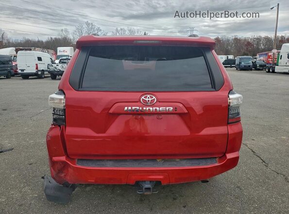 JTEEU5JR7P5279752 2023 TOYOTA 4RUNNER Red 