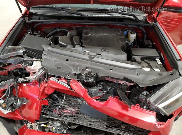 JTEEU5JR9R5306226 2024 TOYOTA 4RUNNER Red Engine compartment view