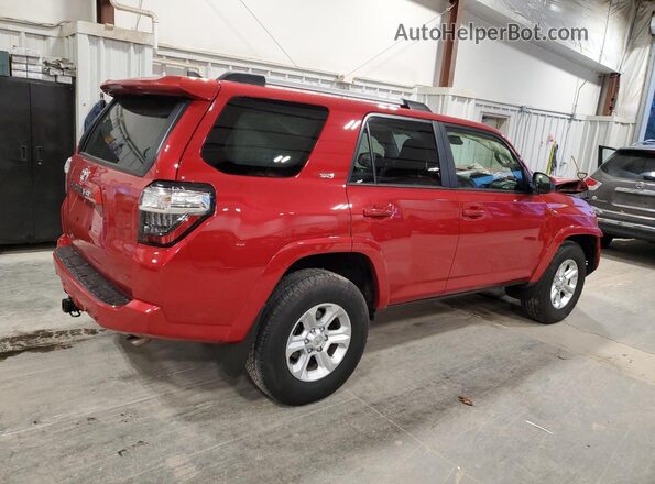 JTEEU5JR9R5306226 2024 TOYOTA 4RUNNER Red Rear right