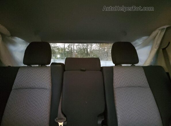 JTEMU5JR0M5907237 2021 TOYOTA 4RUNNER Silver Вид задніх сидінь