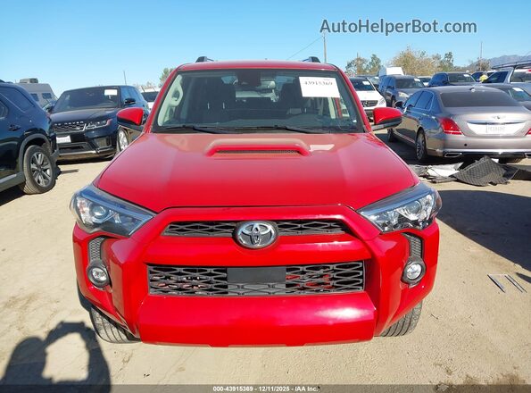 JTEMU5JR2N5996391 2022 TOYOTA LIMITED Red Вид щитка приладів