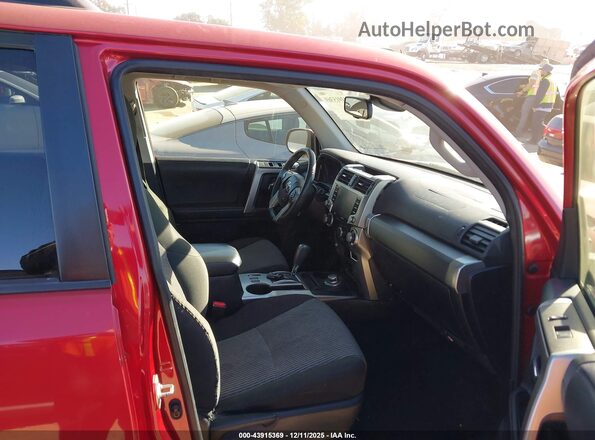 JTEMU5JR2N5996391 2022 TOYOTA LIMITED Red Вид салону спереду