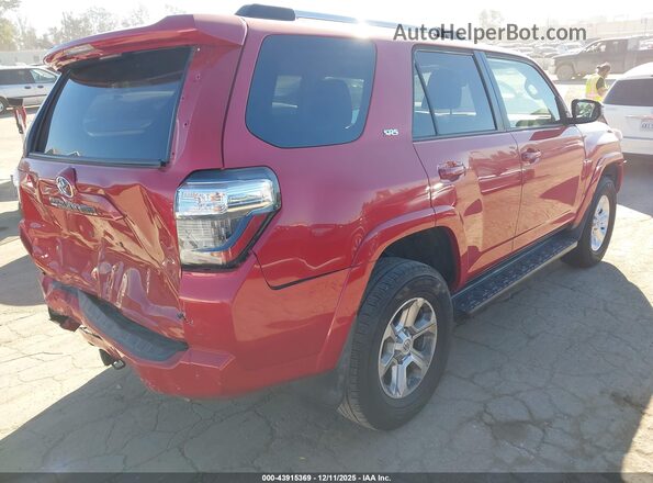 JTEMU5JR2N5996391 2022 TOYOTA LIMITED Red Задня права чверть