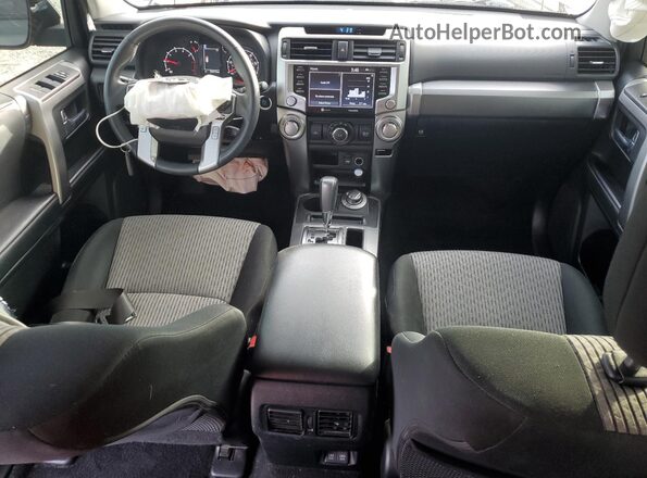 JTEMU5JR6M5902253 2021 TOYOTA 4RUNNER Gray Vista del salpicadero