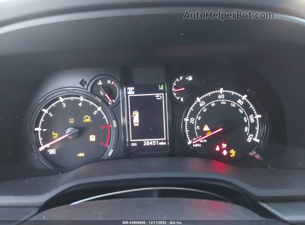 JTENU5JR2R6235364 2024 TOYOTA 4RUNNER Black Widok tylnych siedzeń