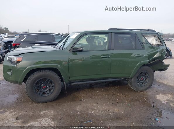 JTERU5JR1N5985601 2022 TOYOTA 4RUNNER Зеленый Вид задней части салона