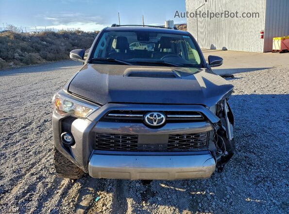 JTERU5JR3M5946958 2021 TOYOTA 4RUNNER Gray Вид спереду