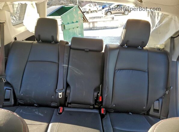 JTERU5JR3M5946958 2021 TOYOTA 4RUNNER Gray Вид задніх сидінь