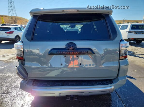 JTERU5JR3N6079363 2022 TOYOTA 4RUNNER Серый Вид сзади