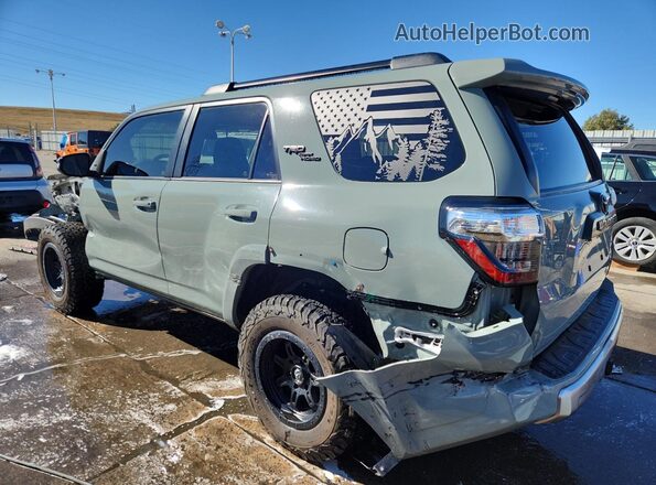 JTERU5JR3N6079363 2022 TOYOTA 4RUNNER Серый Задняя левая четверть