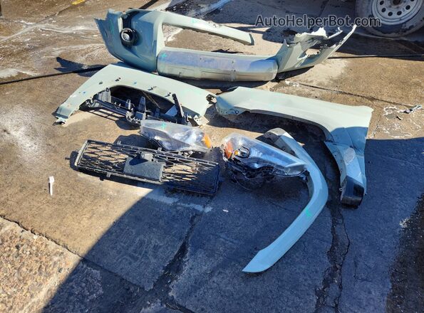 JTERU5JR3N6079363 2022 TOYOTA 4RUNNER Серый Вид наклейки с VIN-кодом