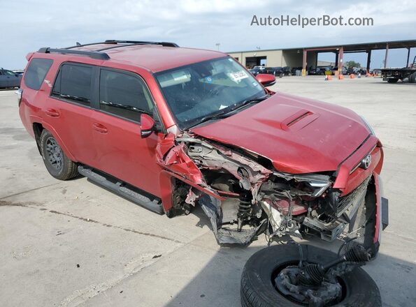 JTERU5JR6N6000705 2022 TOYOTA 4RUNNER Red 