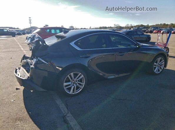 JTHA81F26M5044491 2021 LEXUS IS Black Rear right