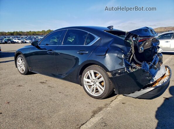 JTHA81F26M5044491 2021 LEXUS IS Black Rear left