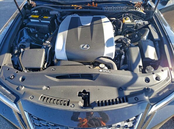 JTHA81F26M5044491 2021 LEXUS IS Black Rear interior view
