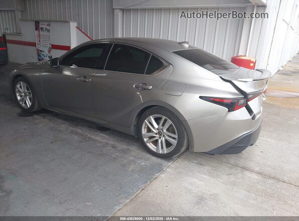 JTHAA1D22M5110025 2021 LEXUS IS 300 Gray უკანა მარცხენა