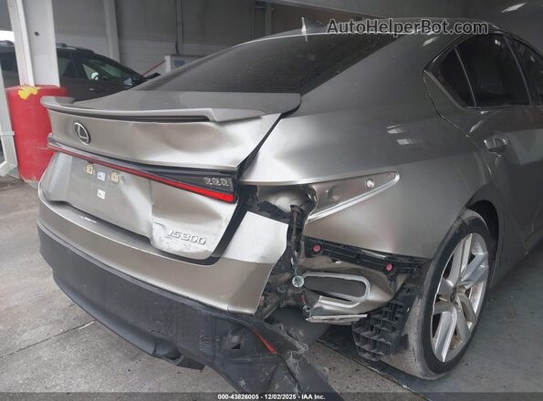 JTHAA1D22M5110025 2021 LEXUS IS 300 Gray წინა ხედი