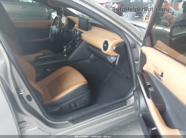 JTHAA1D22M5110025 2021 LEXUS IS 300 Gray წინა სალონის ხედი