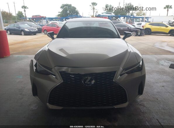 JTHAA1D22M5110025 2021 LEXUS IS 300 Gray უკანა სალონის ხედი