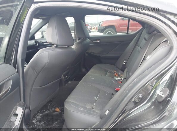 JTHAA1D26M5110125 2021 LEXUS IS 300 Black Vista de la etiqueta del VIN