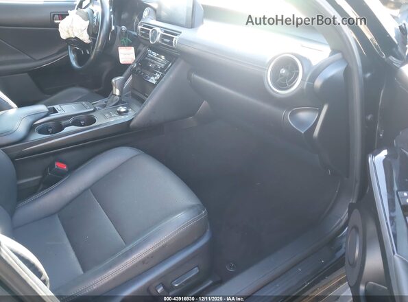 JTHAA1D2XM5110175 2021 LEXUS IS 300 Black Front interior view