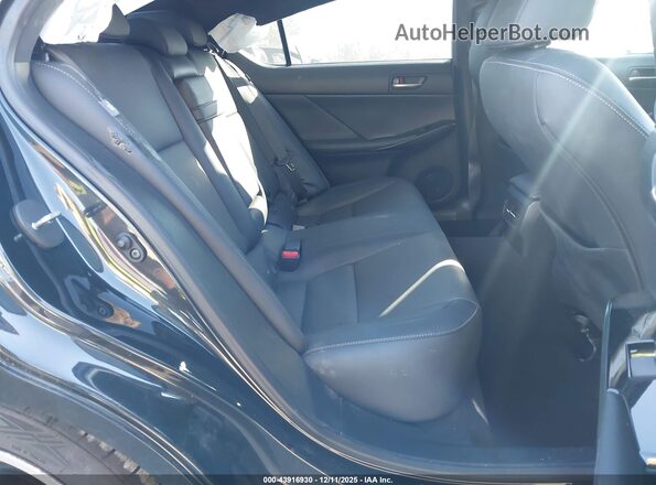 JTHAA1D2XM5110175 2021 LEXUS IS 300 Black VIN sticker view