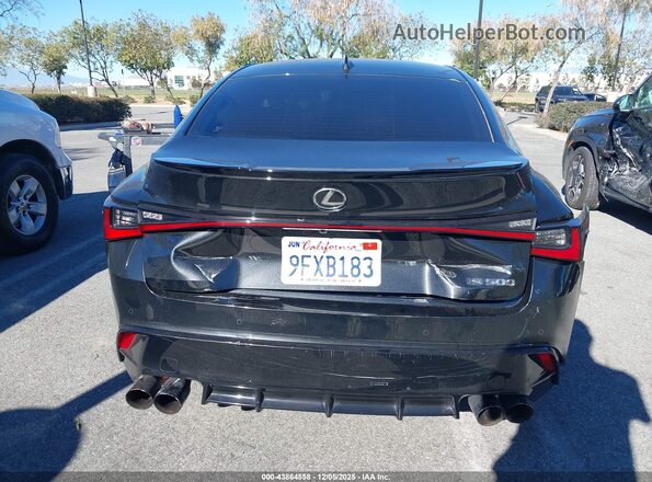 JTHAP1D21P5004118 2023 LEXUS IS 500 Black 