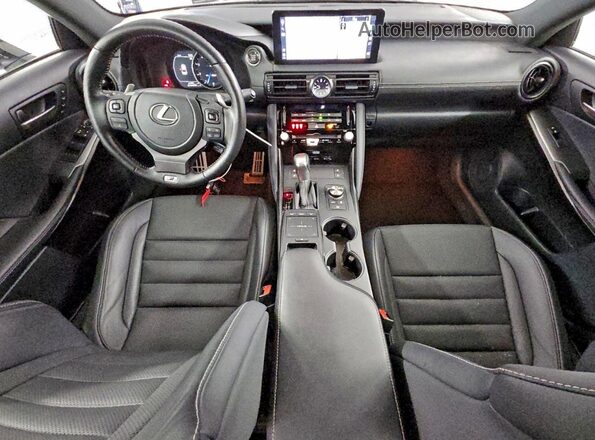 JTHAP1D25R5005601 2024 LEXUS IS Gray წინა პანელის ხედი