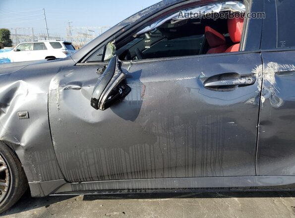 JTHAP1D25S5007404 2025 LEXUS IS Gray Widok wnętrza z przodu