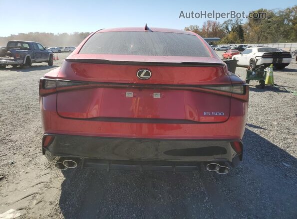 JTHAP1D29P5003248 2023 LEXUS IS Maroon Вид ззаду