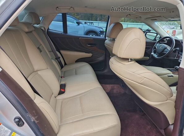 JTHB51FF0K5007496 2019 LEXUS LS Silver Вид задніх сидінь