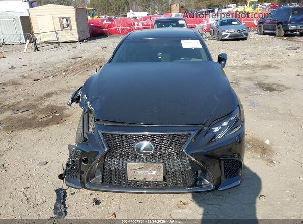 JTHB51FF1J5003066 2018 LEXUS LS 500 Черный Вид щитка приборов