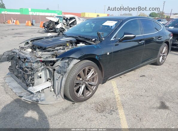 JTHB51FF3J5004431 2018 LEXUS LS 500 Black Front left