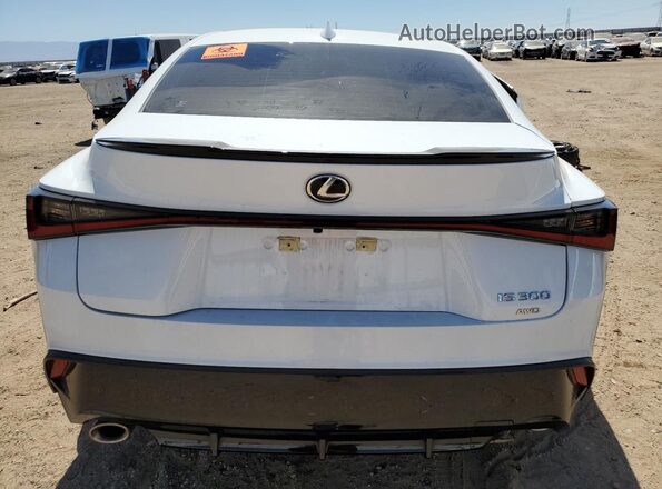 JTHB81F20R5053179 2024 LEXUS IS White Вид ззаду