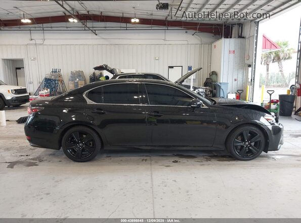 JTHBA1BL0GA001428 2016 LEXUS GS 200T Черный Вид задней части салона