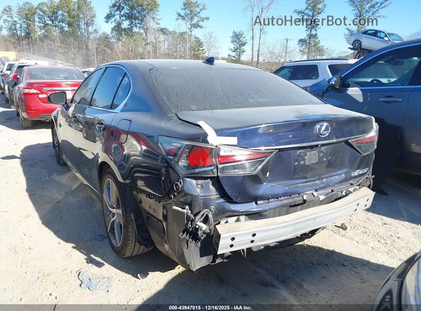 JTHBA1BL9GA001251 2016 LEXUS GS 200T Dark Blue Trasero izquierdo