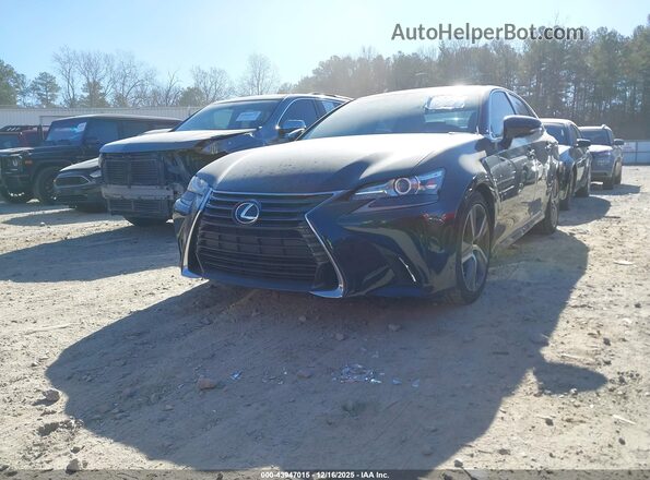 JTHBA1BL9GA001251 2016 LEXUS GS 200T Dark Blue Vista tres cuartos delantera izquierda