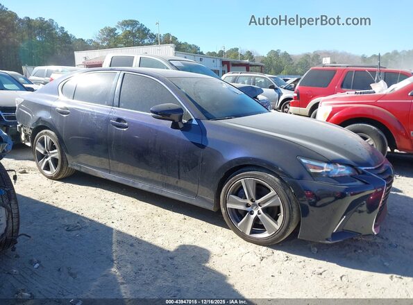 JTHBA1BL9GA001251 2016 LEXUS GS 200T Dark Blue Vista interior trasera